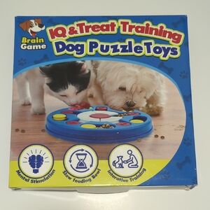 Blue Dog Puzzle Toy